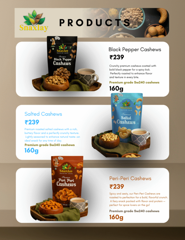 The OG Trio – Cashew Combo Pack - Image 4