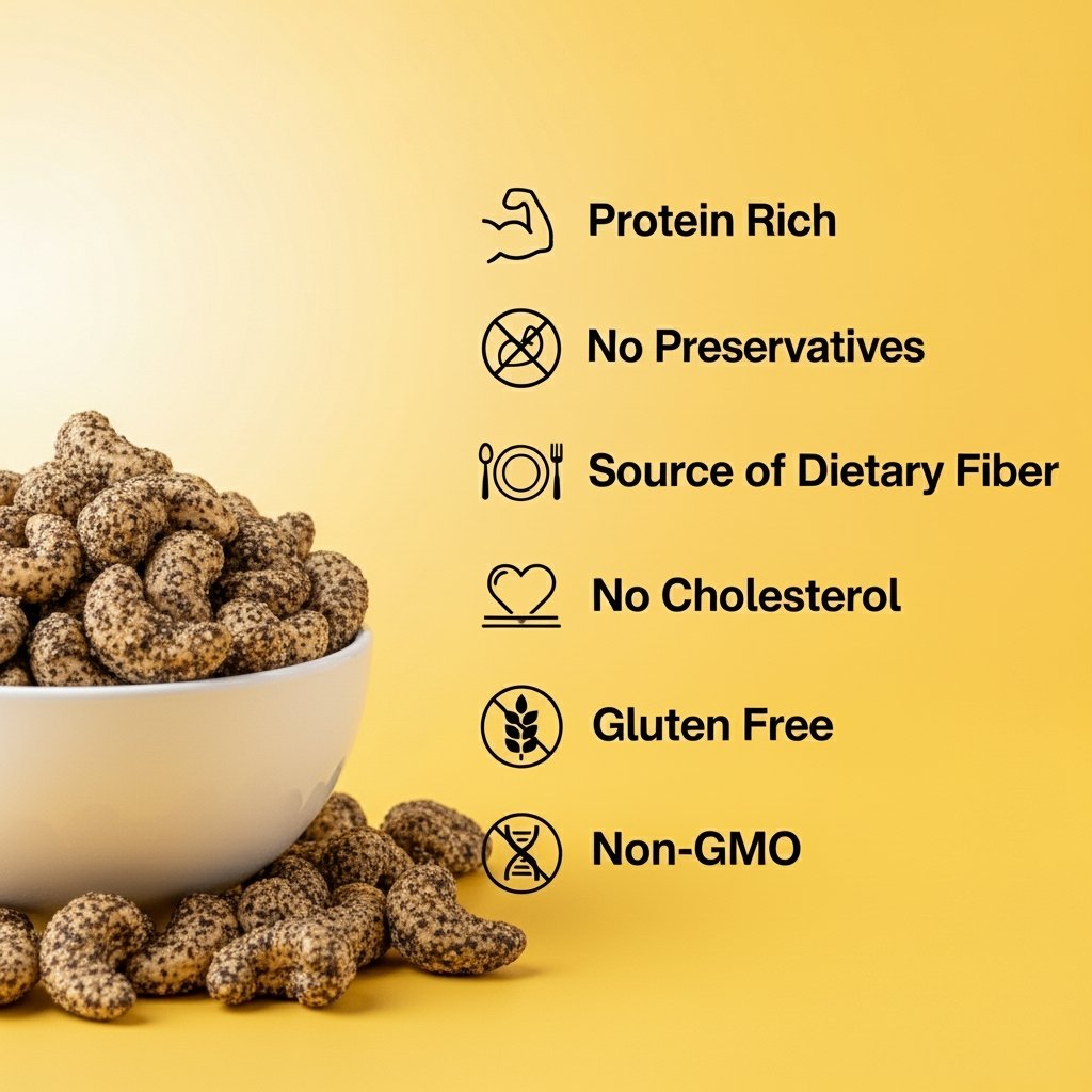 Black Pepper Cashews β Spicy & Bold Delight - Image 5