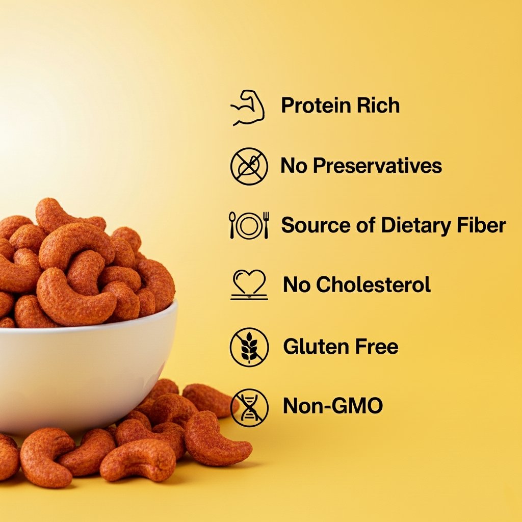 Peri-Peri Cashews – Fiery Crunch, Full of Flavor - Image 5