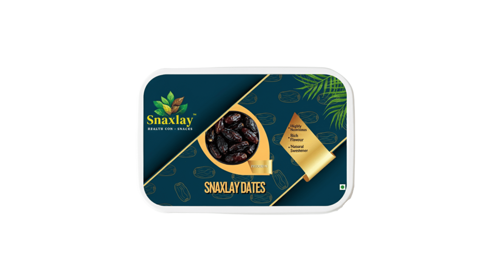 Snaxlay Premium Combo – Salted Cashews & Soft Arabian Dates | Healthy Snacks Combo | High-Fiber Dates & Crunchy Cashews - Image 3